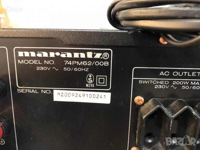 Marantz PM-62 , снимка 15 - Ресийвъри, усилватели, смесителни пултове - 37169681