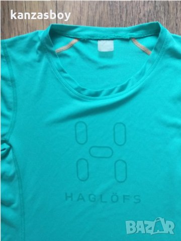  Haglofs INTENSE LOGO TEE WOMEN - страхотна дамска тениска, снимка 3 - Тениски - 32621486
