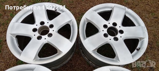 4бр ляти джанти 7.5J16 ЕТ37. 5x112. Свалени са от Mercedes C класа. Внос от Германия. Цената е за ко, снимка 15 - Гуми и джанти - 38959154