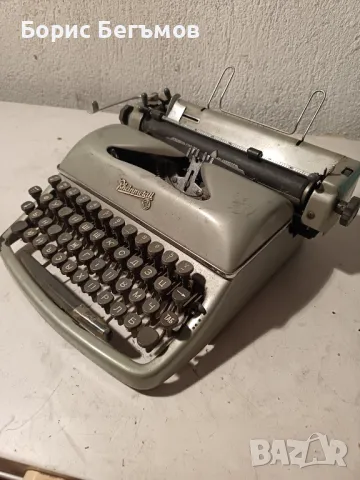 Ретро пишеща машина Рейнметал/Rheinmetall, снимка 3 - Антикварни и старинни предмети - 49943793