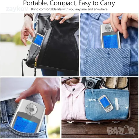 Двуканална машина за десетки JUMPER, акумулаторна терапия за лечение на болка, снимка 6 - Други инструменти - 48241873