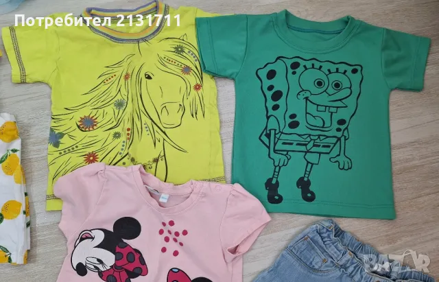 Детски лот дрешки подходящи за лятото , снимка 7 - Детски комплекти - 49764340