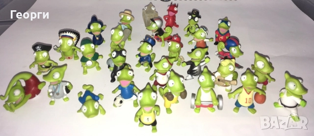 Лот фигурки с Хамелеонът Карлето от Италия.