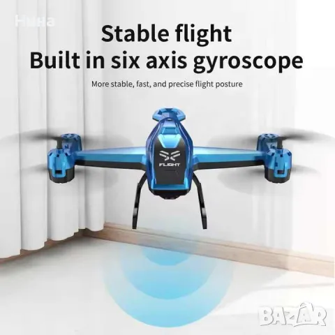 Страхотен дрон с WiFi и HD камера , снимка 4 - Електрически играчки - 48343602