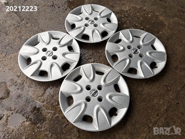 4 броя оригинални тасове за Nissan Micra 15, снимка 4 - Аксесоари и консумативи - 53233105