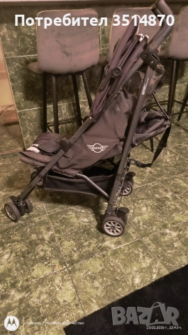 Бебешка количка mini cooper , снимка 3 - Детски колички - 53599407