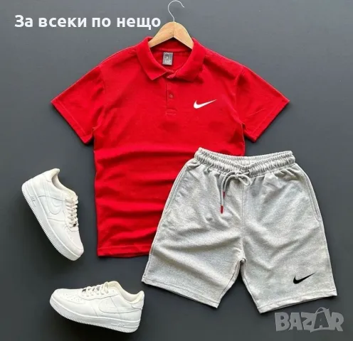 Nike Мъжки Летен Екип Тениска И Къси Панталонки👕🩳Мъжки Къс Комплект Найк - 13 Цвята Код LFS486, снимка 13 - Спортни дрехи, екипи - 50246286
