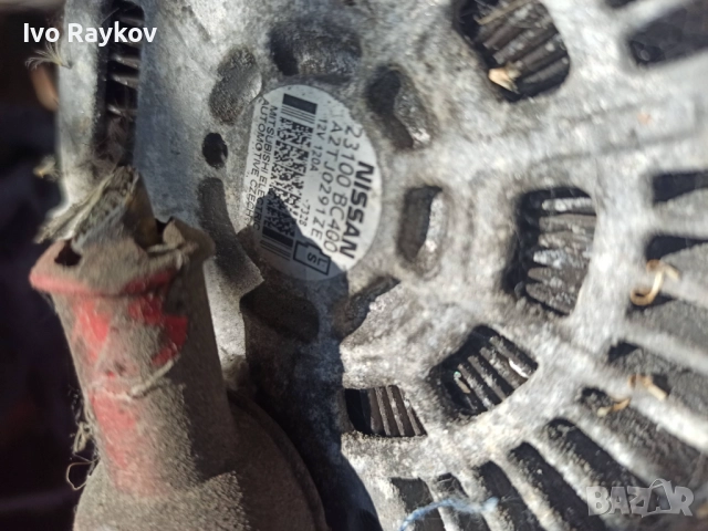 Алтернатор 23100 BC400 за NISSAN NOTE ,Juke , 23100 bc400, снимка 3 - Части - 52485622