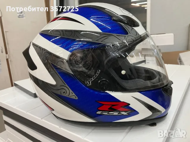 Каска SHOEI GSX-R, снимка 2 - Аксесоари и консумативи - 49784736
