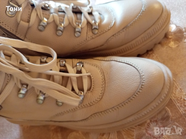 Нови Дамски Боти Изцяло от Естествена Кожа 40/41, снимка 14 - Дамски боти - 52912625