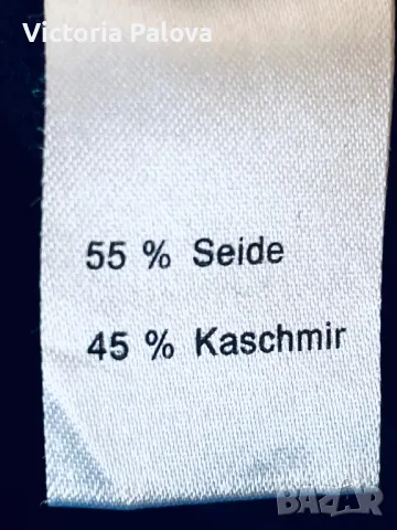 Блуза/пуловер ROYAL CLASS SELECTION  кашмир и коприна, снимка 4 - Пуловери - 47441527