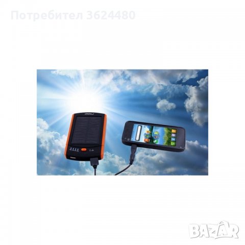 Преносима батерия със соларно зареждане, снимка 1 - Външни батерии - 39910161