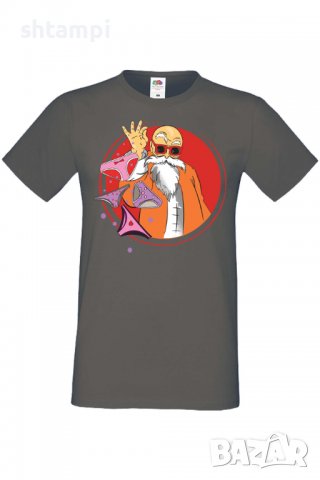 Мъжка тениска Dragon Ball Z Master Rosh,Анимация,игра,Празник,Повод,, снимка 3 - Тениски - 37878124