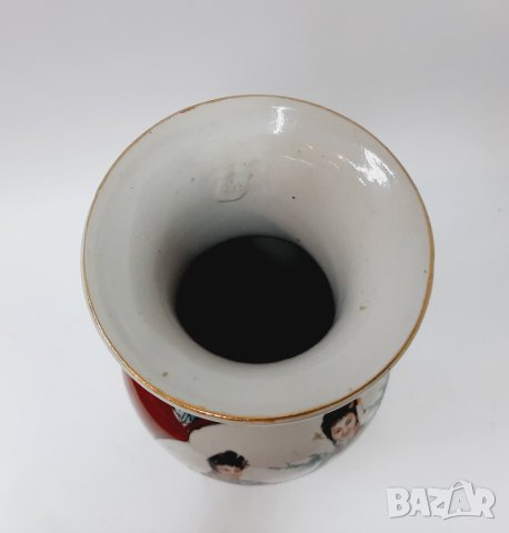 Красива стара китайска ваза(3.2), снимка 7 - Антикварни и старинни предмети - 43605470