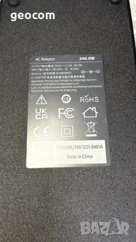 DELL 240W ново зарядно (19,5V,12.31A,Комплект), снимка 7 - Кабели и адаптери - 49721167