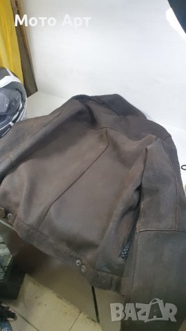 Кожено Яке, Размер С/48 но е по скоро М. Естествена Кожа, снимка 7 - Якета - 39213695