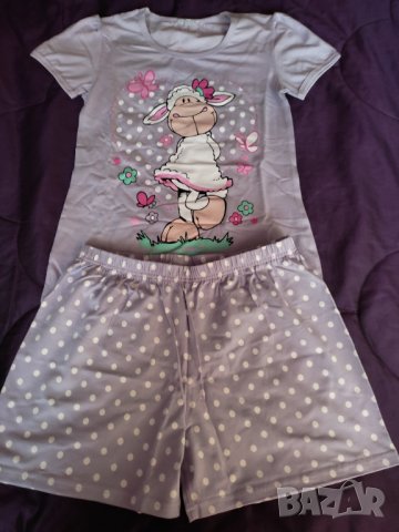 Пижама с къс ръкав, снимка 3 - Детски пижами - 35606432