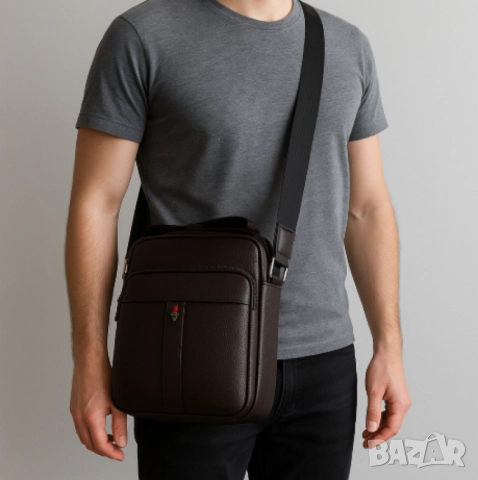 Модерни и елегантни мъжки чанти за през рамо, снимка 3 - Чанти - 52133850
