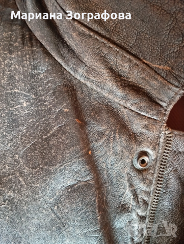 Кожено яке ULTSCH, от естествена кожа, - и лека Кабардинка(манто), Размери в см., снимка 10 - Якета - 49169556