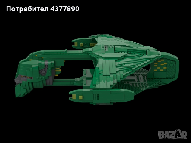 Romulan War Bird D'deridex Class 1514 pieces, снимка 6 - Конструктори - 51635597