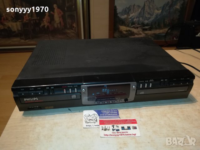 PHILIPS CDR765-AUDIO CD RECORDER-FRANCE 2711211916, снимка 4 - Декове - 34948348