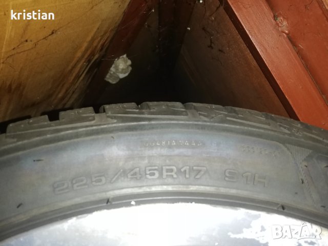 goodyear 225/45/17 4бр като нови , снимка 4 - Гуми и джанти - 43237985