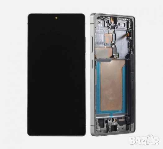 LCD Дисплей за Samsung SM-S938F S25 Ultra 5G 2025 / GH82-36387A / Тъч скрийн + рамка / TITANIUM ( Че