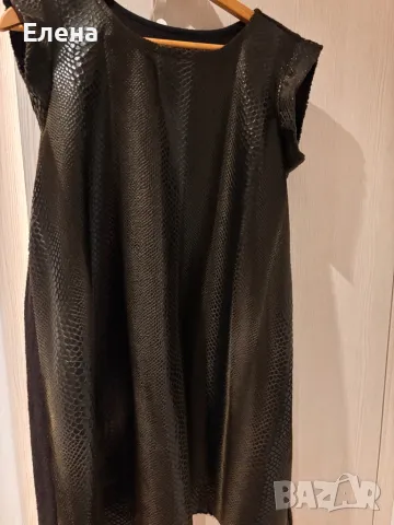 Тъмнокафява зимна рокля, снимка 1