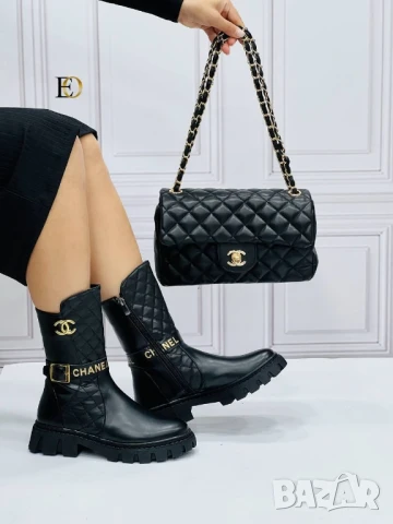 дамски боти chanel , снимка 5 - Дамски боти - 51394430