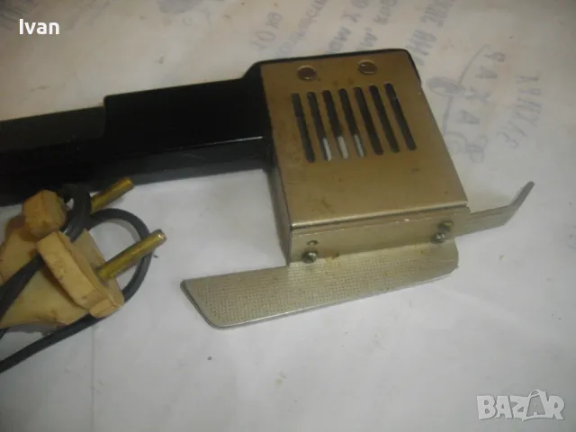 25 ВАТА РУСКА СССР ЕЛЕКТРИЧЕСКА ЛЕПАЧКА ЗА ПОЛИЕТИЛЕНОВО ФОЛИО СТАРО КАЧЕСТВО ПОЧТИ НОВА ОТЛИЧНА