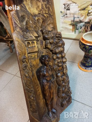СТАРА ДЪРВОРЕЗБА, снимка 5 - Антикварни и старинни предмети - 43623873
