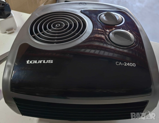 Вентилаторна печка Taurus CA-2400 – вентилаторен отоплител 2400W с 2 степени на мощност и защита от 