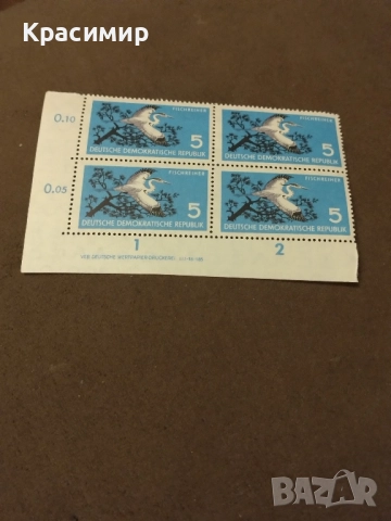 Пощенски марки ГДР Чисти.