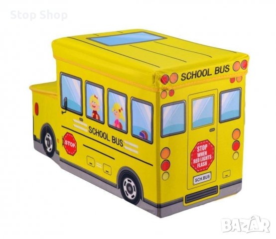 Детски автобус за игра сгъваема табуретка, снимка 6 - Столове - 40121649