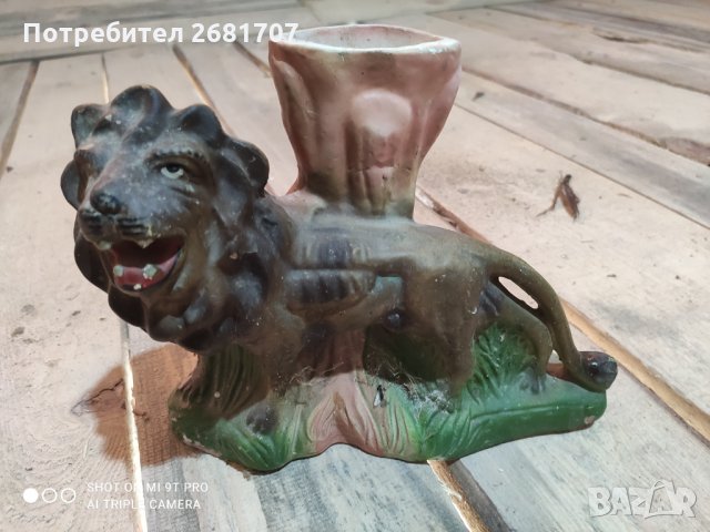 Красива фигура от керамика, снимка 3 - Антикварни и старинни предмети - 32791083