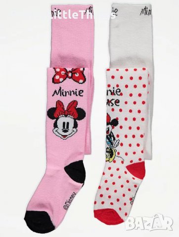 Комплект чорапогащници с Minnie Mouse 9-10 г. 
