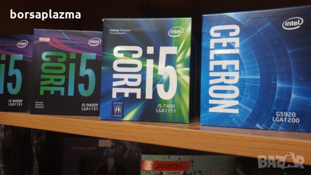 Процесор Intel Core i5-7400 Quad-Core 3GHz LGA1151, снимка 1 - Процесори - 33214121