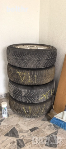 Продавам 4 Всесезонни гуми с Джанти Kumho 195/65/15, снимка 4 - Гуми и джанти - 51689785