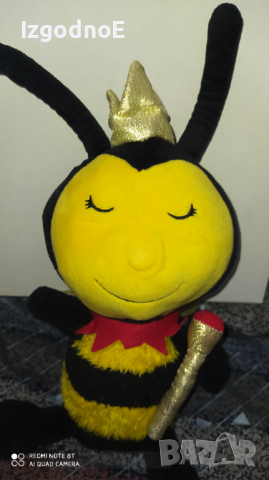 Пчела кралица майка, снимка 4 - Плюшени играчки - 36541005