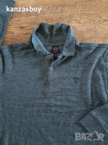 PAUL & SHARK - страхотно вълнен пуловер , снимка 4 - Пуловери - 42993755