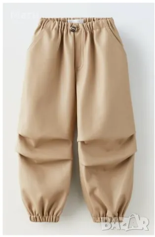 Детски кожен  панталон ZARA 9-10 години, снимка 2 - Детски панталони и дънки - 49579536