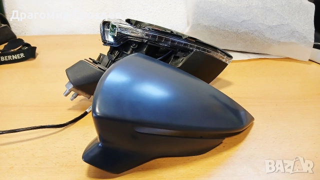 Ляво прибиращо се огледало за SEAT Leon / Сеат Леон (2017-2020), снимка 10 - Части - 53255949