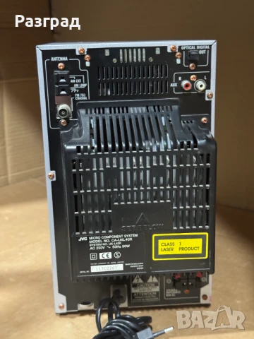 Аудиосистема  JVC CA-UXL40R, снимка 7 - Аудиосистеми - 51287696