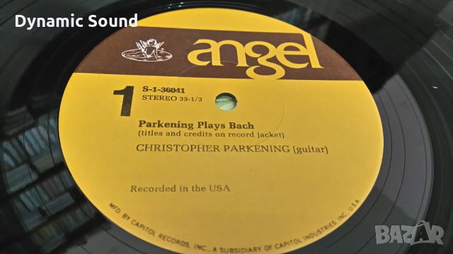  Christopher Parkening ‎– Parkening Plays Bach - грамофонна плоча, снимка 2 - Грамофонни плочи - 27826873