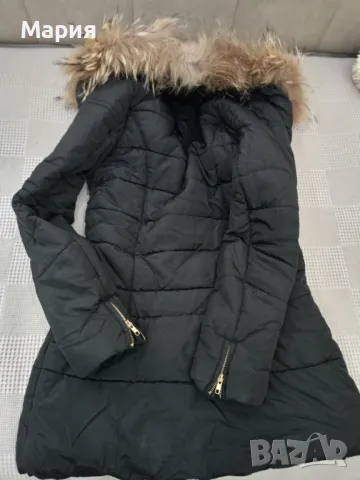 Зимно дълго яке М размер, снимка 2 - Якета - 48633248