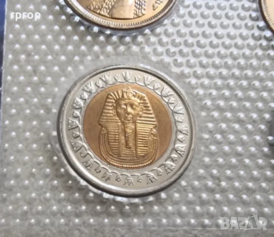 Египет .Сет от 7 монети. UNC., снимка 14 - Нумизматика и бонистика - 49585713