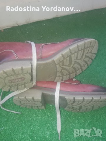 Зимни боти от естественна кожа, снимка 4 - Дамски боти - 26481859