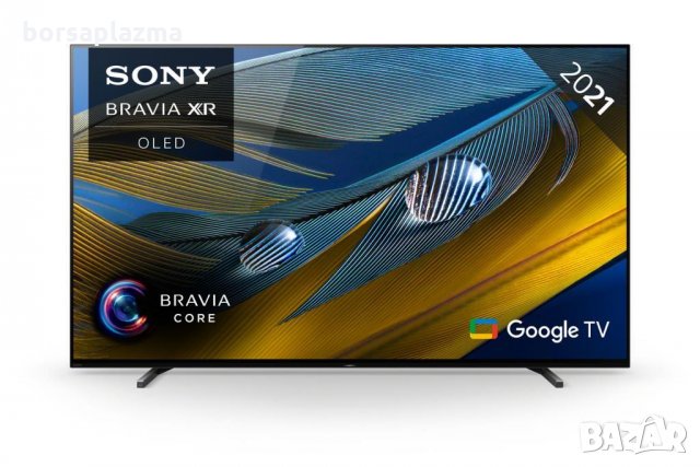 TV 65" OLED Sony XR-65A80J Bravia - UHD 4K, Android TV, Dolby Vision/Atmos, Acoustic Surface 30W