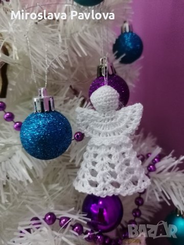 Плетени ангелчета , снимка 9 - Декорация за дома - 39378704