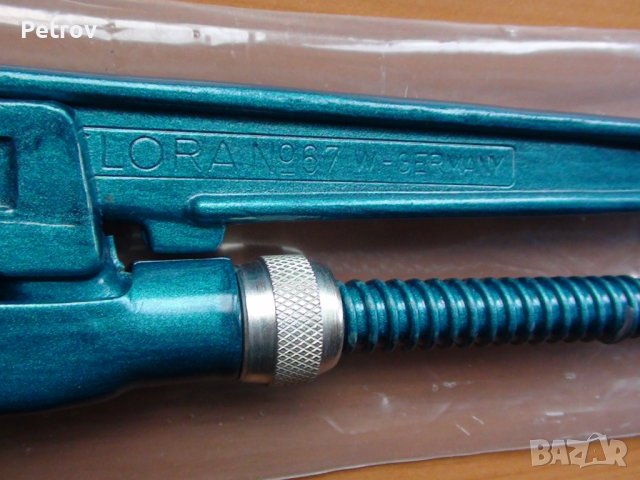 ELORA No.67 - Made in Germany - 1 1/2" ЧИСТО НОВ PROFI Тръбен Ключ !!! ORIGINAL ELORA No.67 Germany!, снимка 3 - Гедорета - 39398266